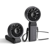 พัดลมพกพา Jisulife Life 7 Handheld Fan 5,000 mAh Black