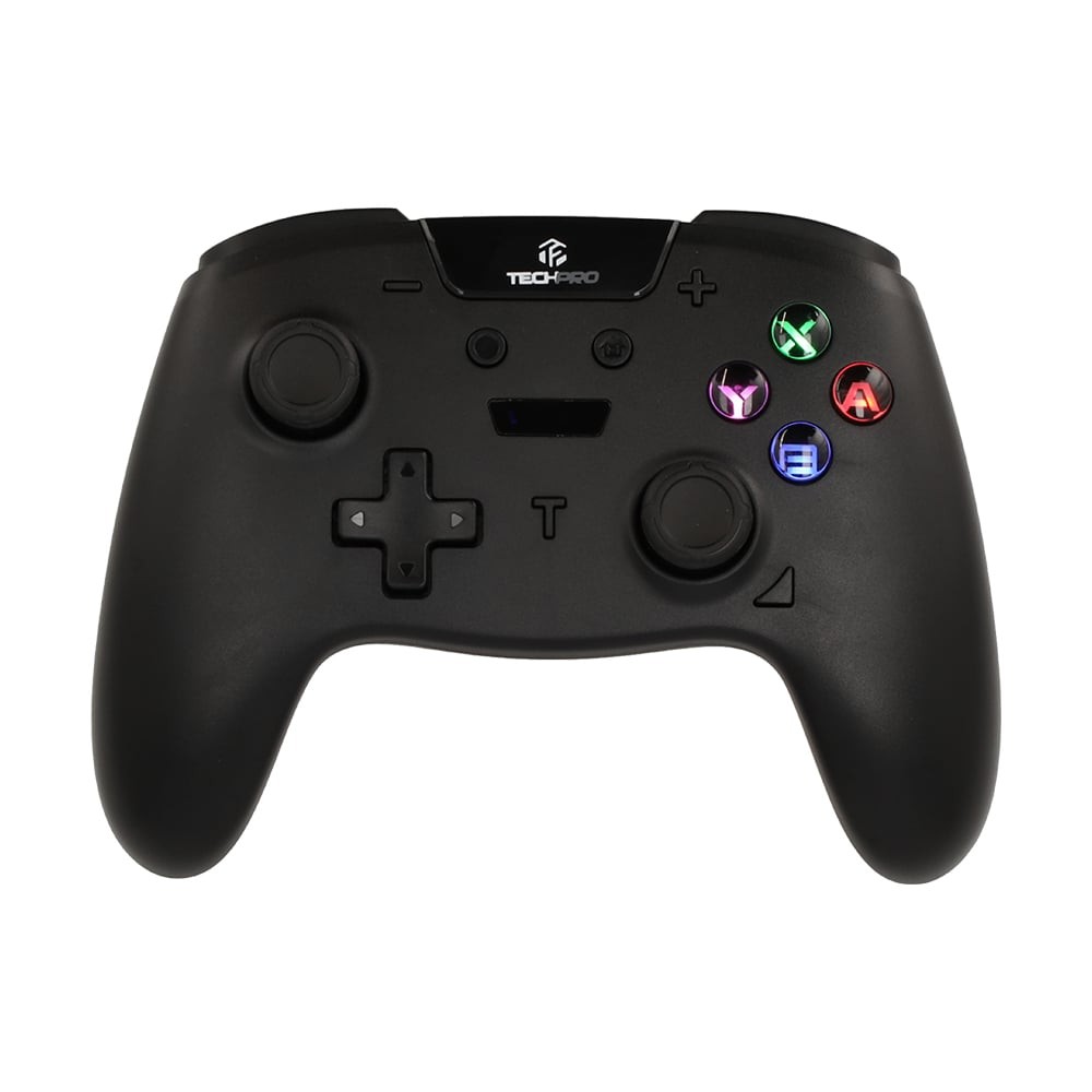 จอยคอนโทรลเลอร์ TECHPRO Gaming Controller Wireless HY9013 Black