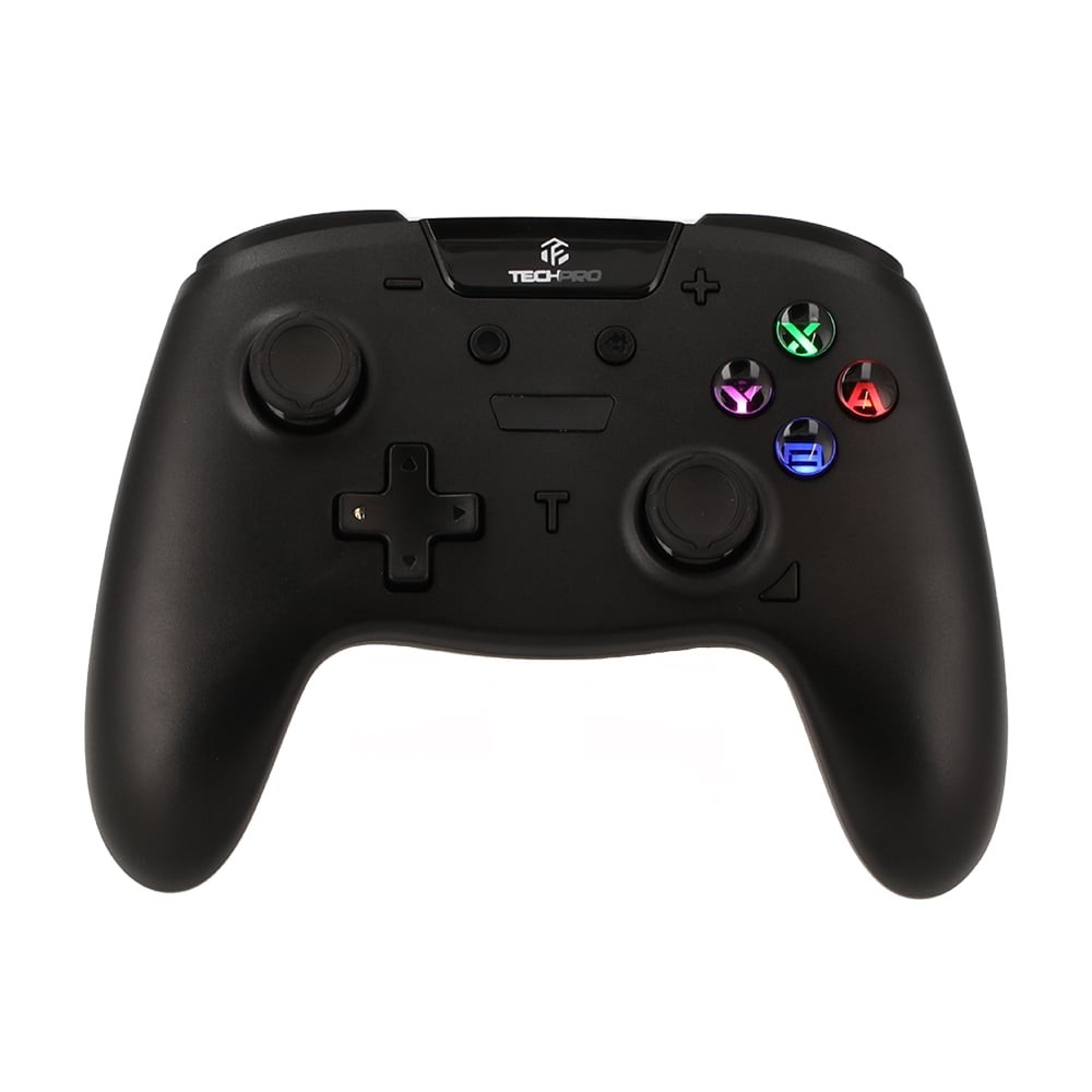 จอยคอนโทรลเลอร์ TECHPRO Gaming Controller Wireless HY9013 Black