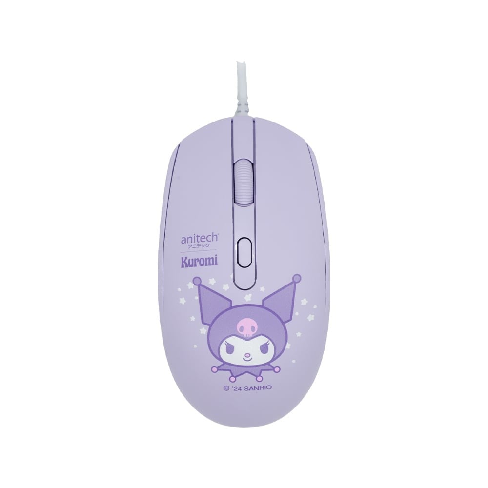 เมาส์ Anitech x Sanrio Wired KU-A551-PU Purple