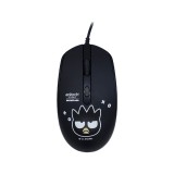 เมาส์ Anitech x Sanrio Wired KU-A551-BK Black