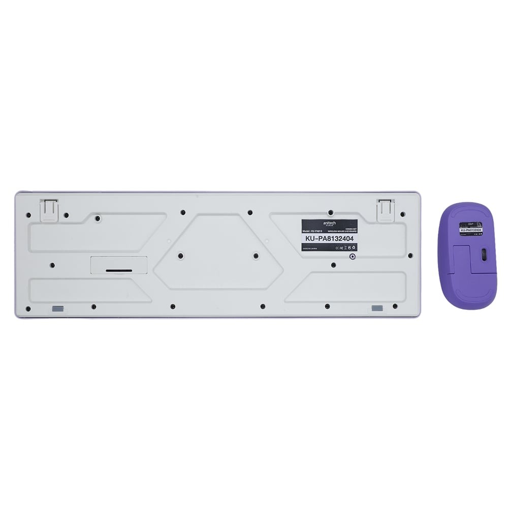 เมาส์และคีย์บอร์ดไร้สาย Anitech x Sanrio Wireless Mouse + Keyboard KU-PA813-PU Purple