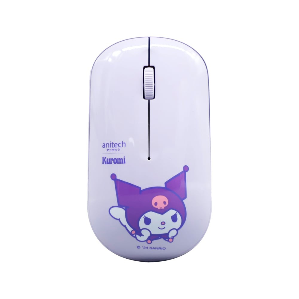 เมาส์ไร้สาย Anitech x Sanrio KU-W238-PU Purple